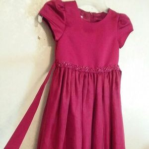Red Little Girl Dress